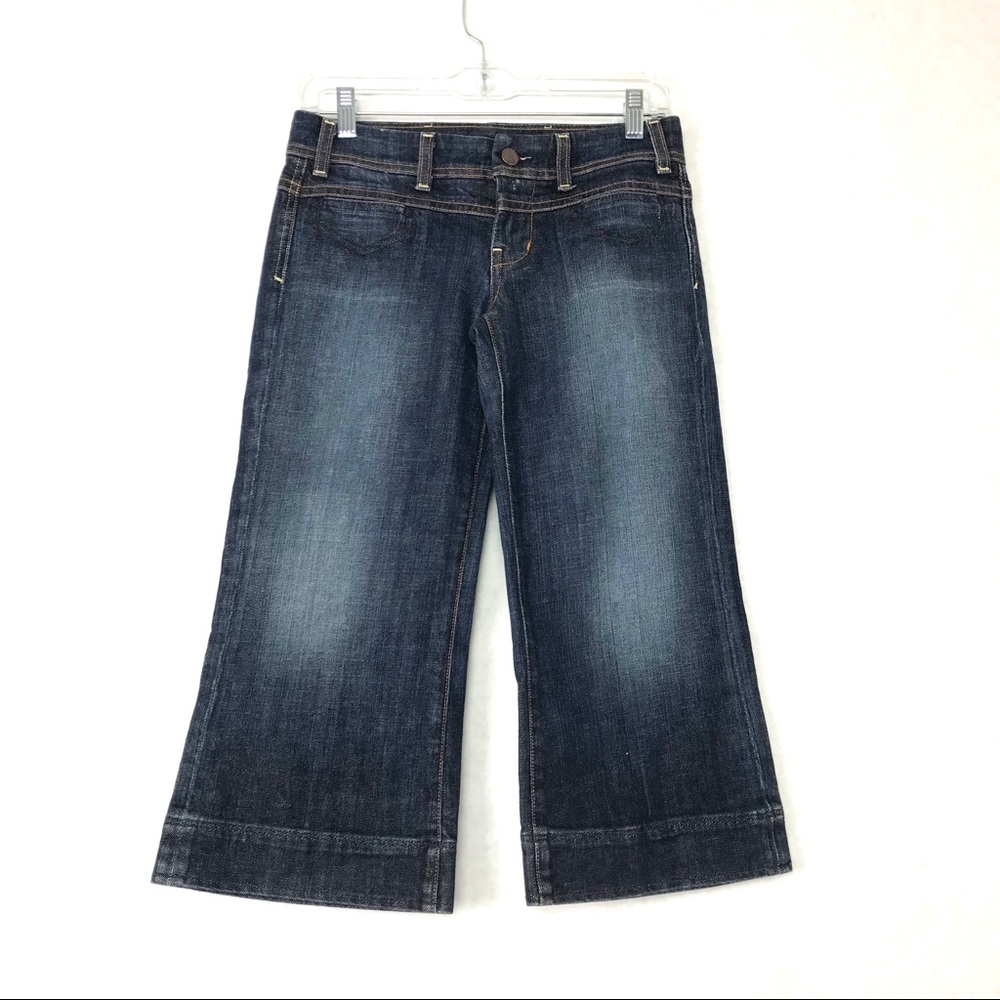 Citizens of Humanity Cropped Wide Leg Stretch Jean